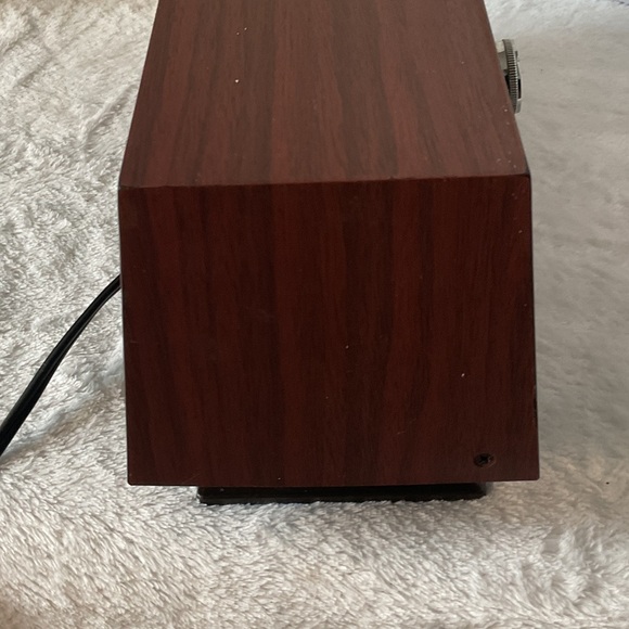 Longines Brown and Black vintage FM AM Radio Clock - Picture 5 of 7